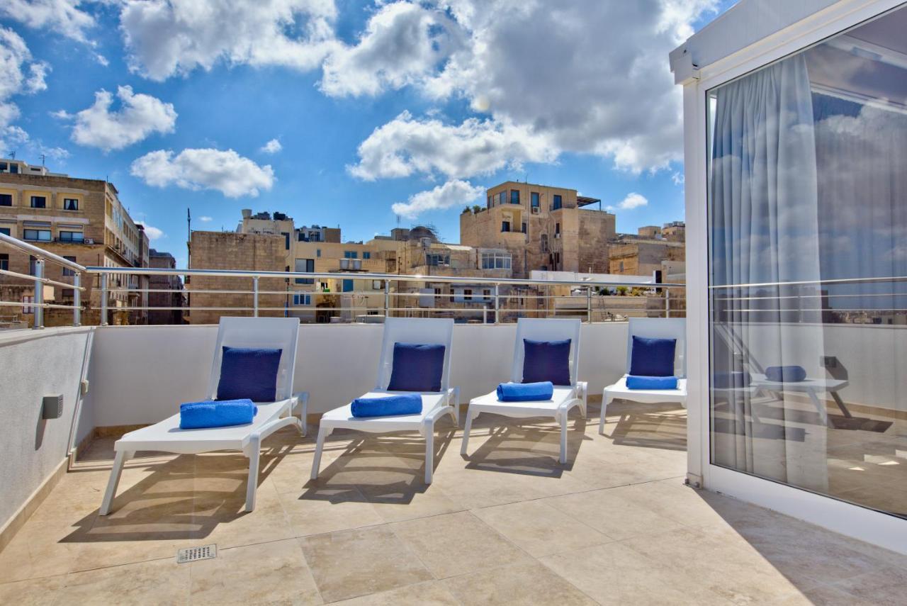 Valletta Luxury 4-Bedroom Duplex With Stunning Sea Views Private Terrace And Jacuzzi Εξωτερικό φωτογραφία