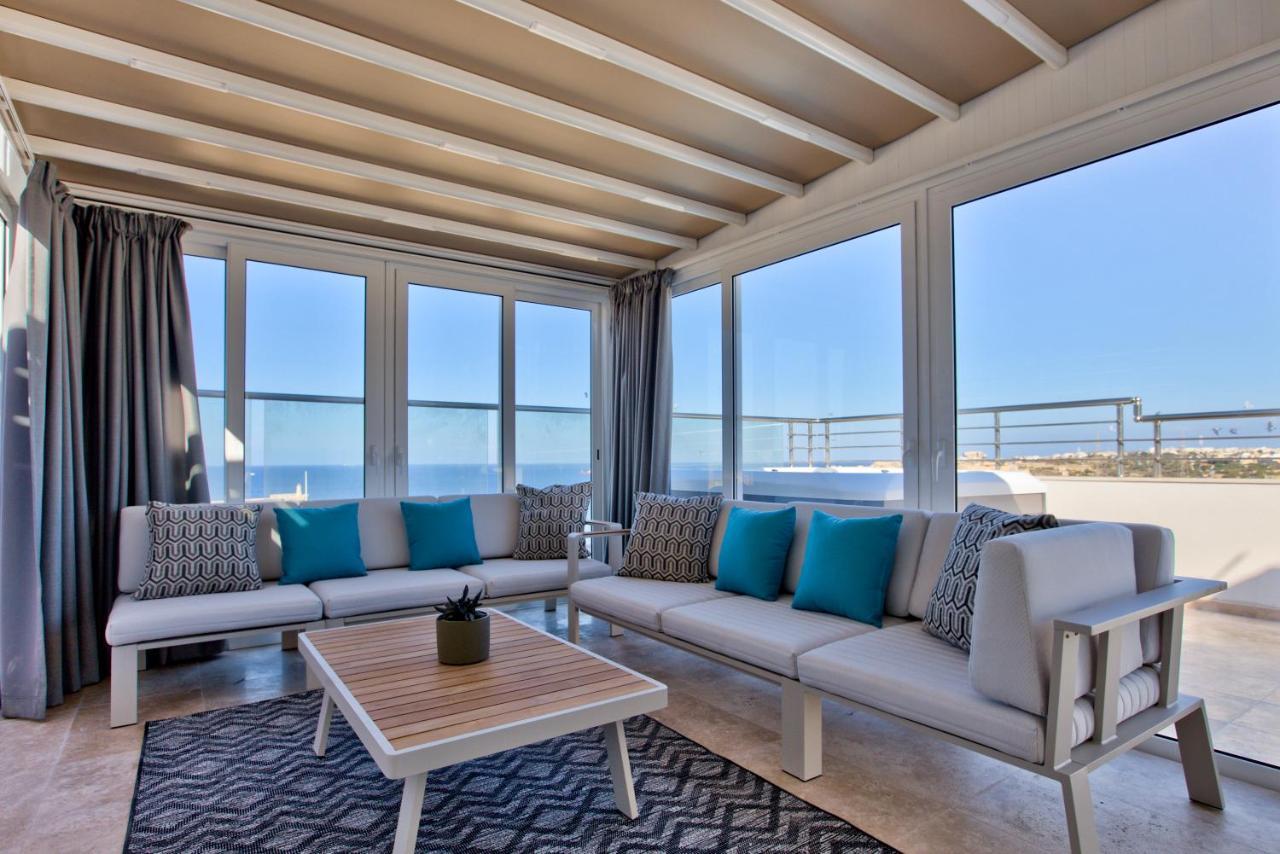 Valletta Luxury 4-Bedroom Duplex With Stunning Sea Views Private Terrace And Jacuzzi Εξωτερικό φωτογραφία